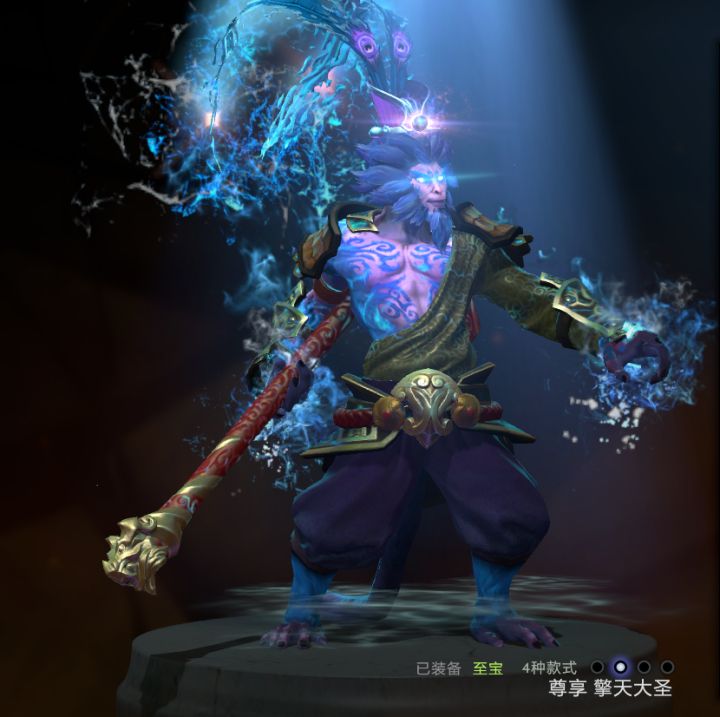 DOTA2饰品穿搭推荐——擎天大圣与伏魔行者