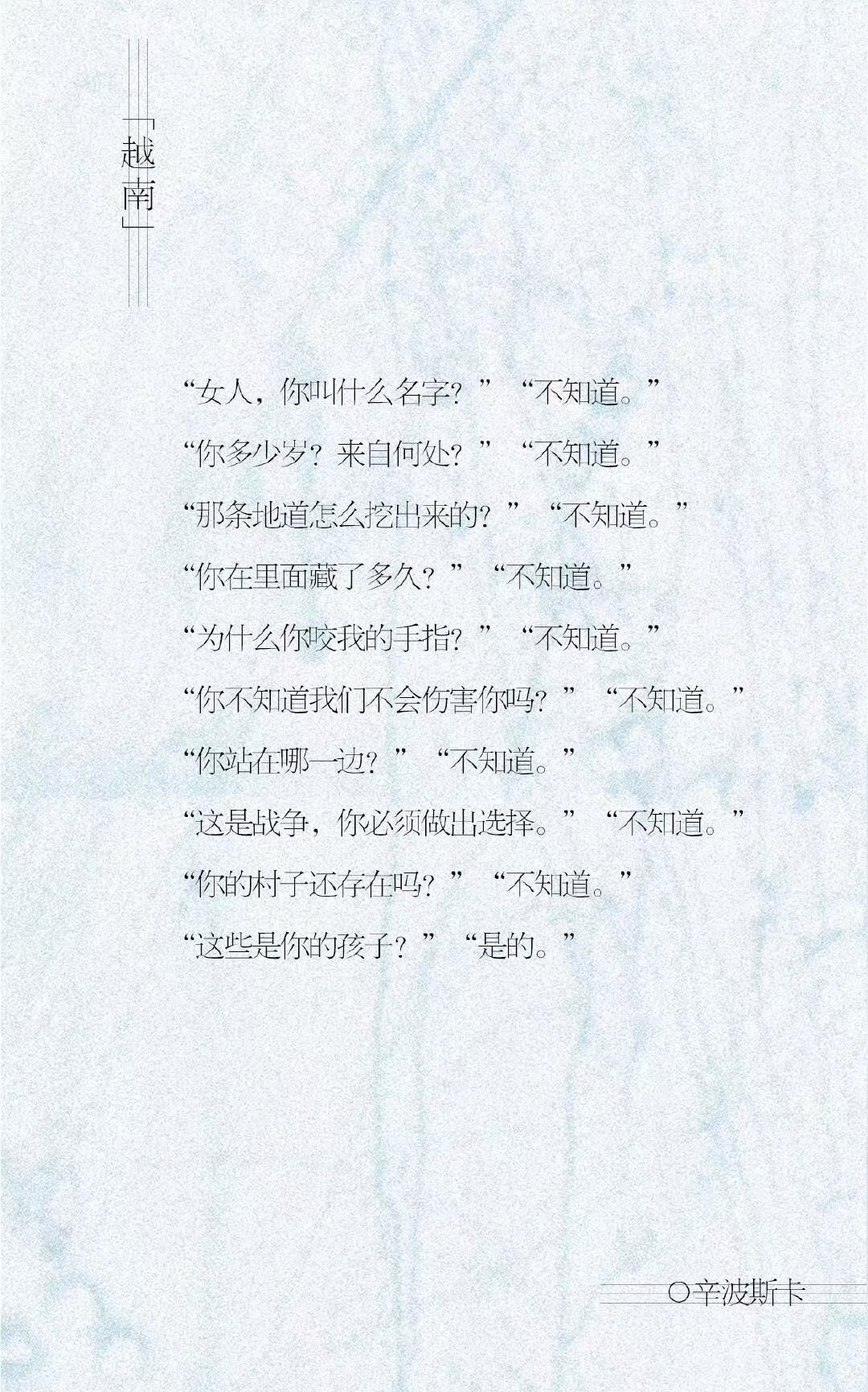 辛波斯卡的诗精选，不容错过丫
