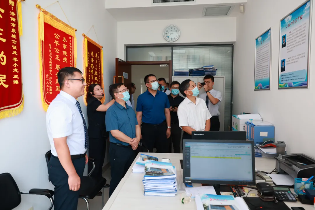 司法部工作组到山东开展公证和司法鉴定行业突出问题专项治理深入排查阶段评估验收
