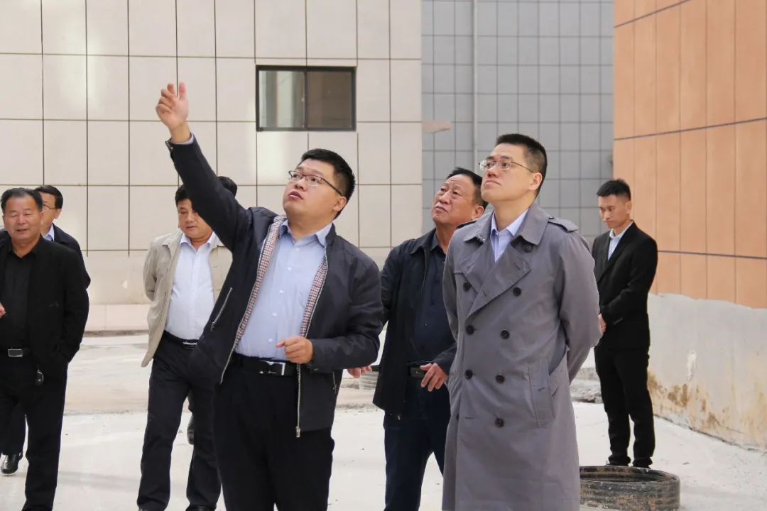 中科院创新孵化投资有限责任公司总经理蒋磊 一行莅临易商谷考察