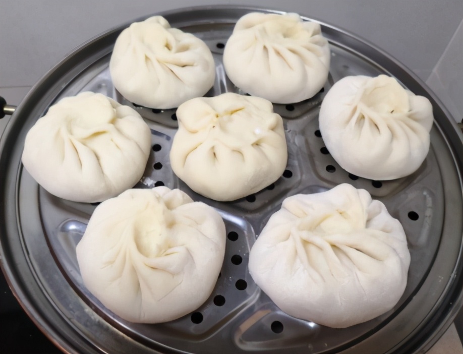 圖片[5]-素三鮮包子的做法步驟圖 餡鮮美不出水-起舞食譜網