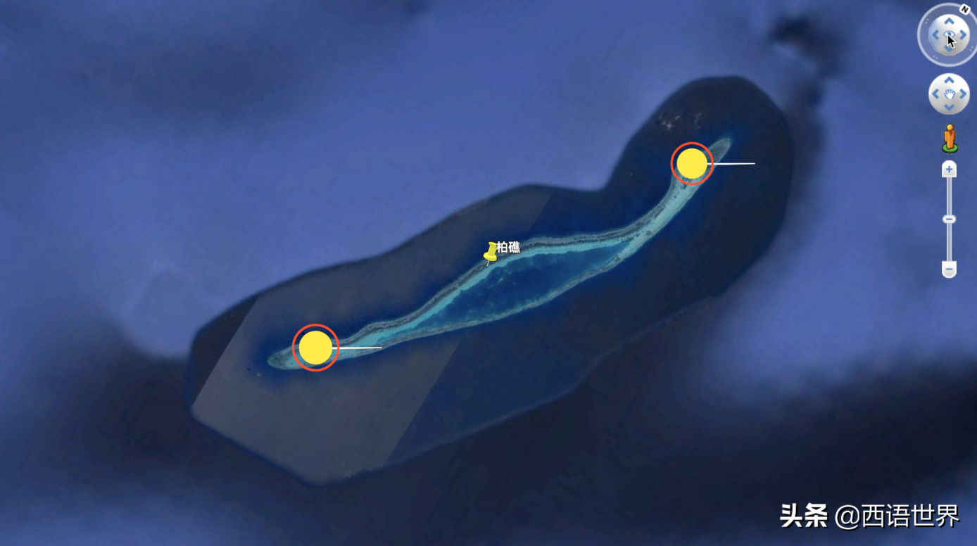 中国南沙群岛第一大礁：柏礁，可建超大的海上