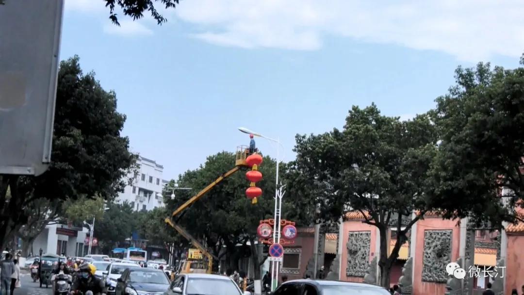 长汀县城市管理局路灯管理中心：着力营造新春市容市貌新环境