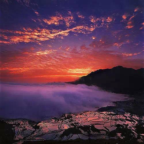 China of photography appreciation Piao is the most beautiful sunrise, must saw with one's own eyes looks