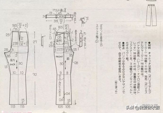 收集的多款家居，围裙裁剪图