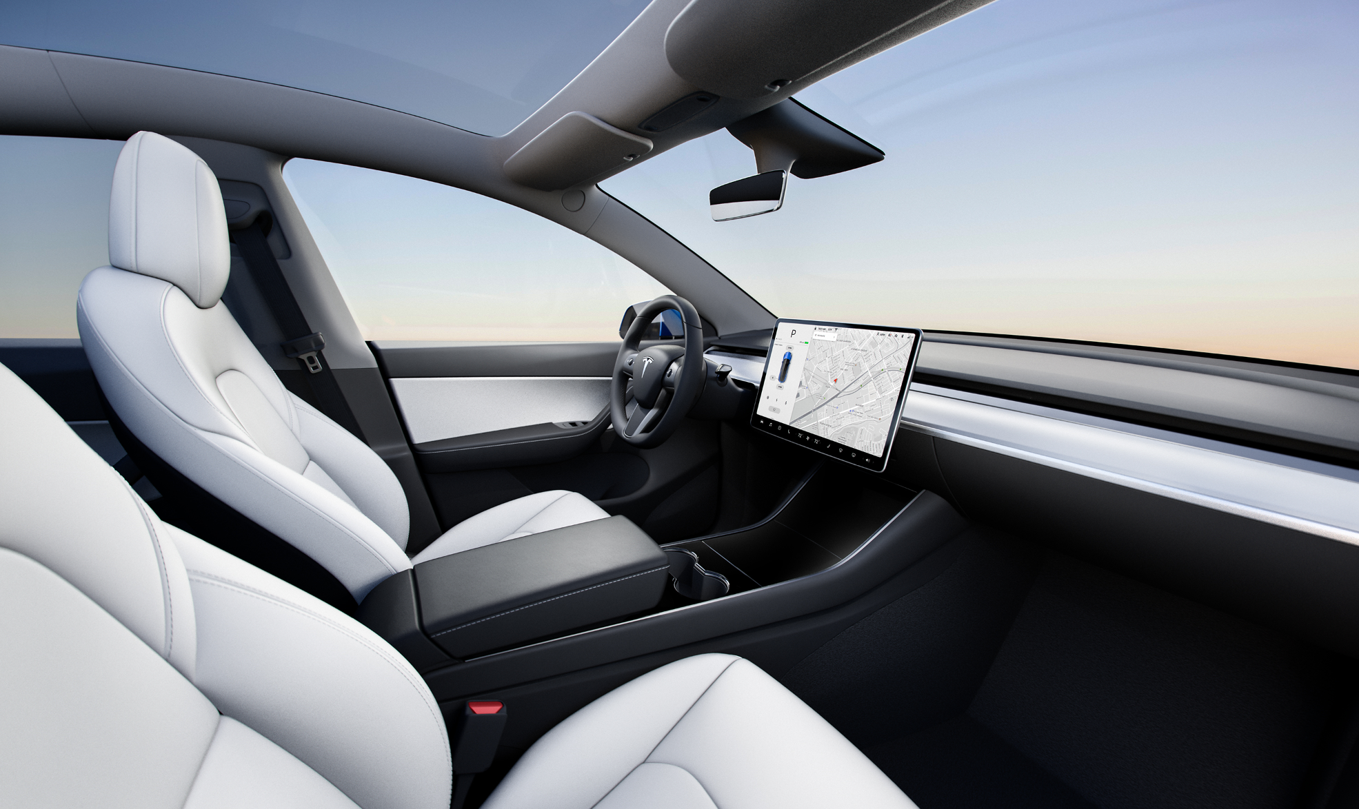 特斯拉中国制造model y在天津开始交付