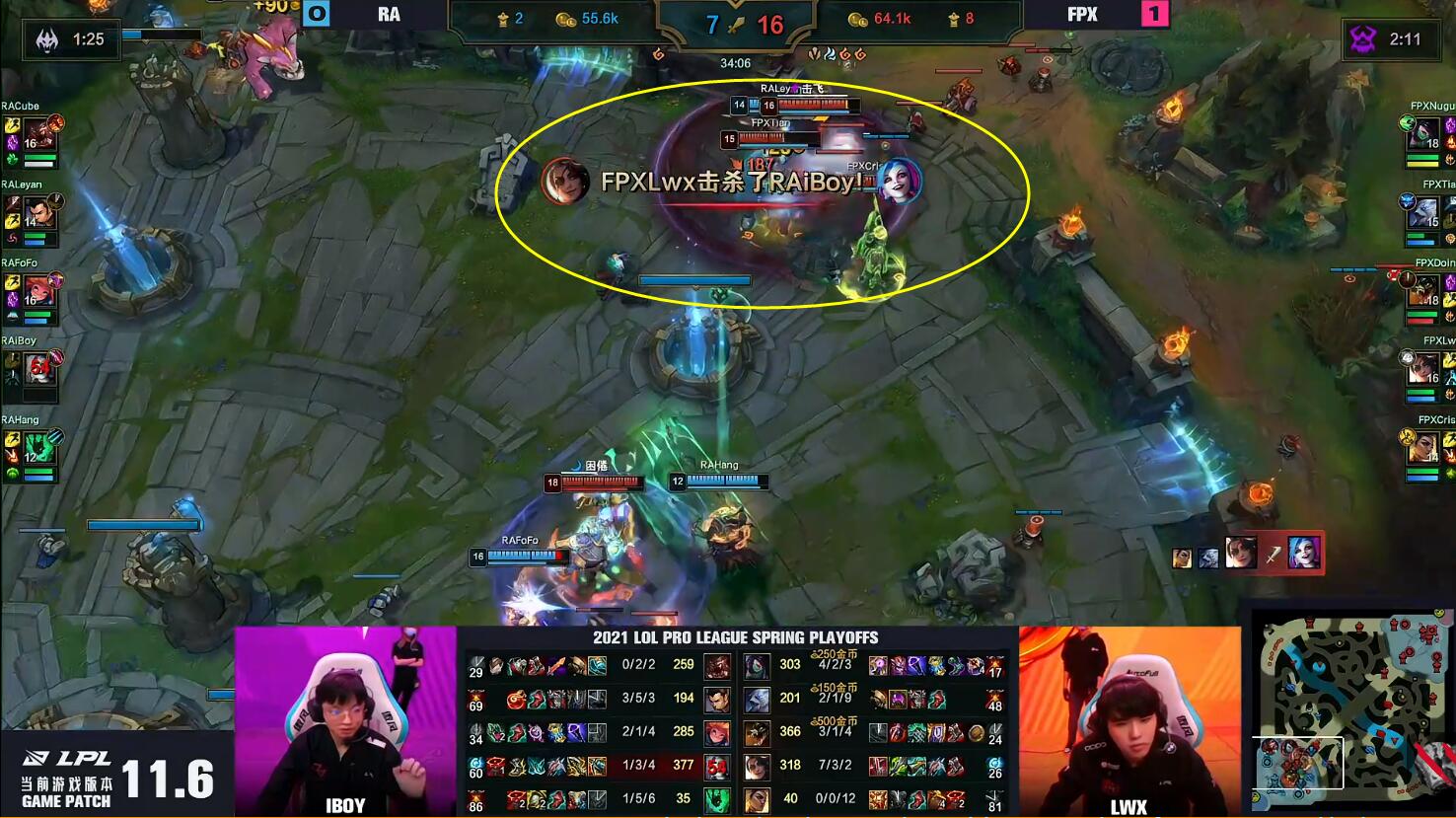 FPX 3-1 force overcomes RA! Fascia overcomes intense once more make contributions, IBoy again and again error