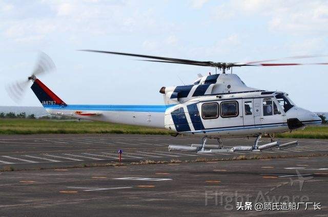 带病飞行空中散架，记海洋直升机公司贝尔412机