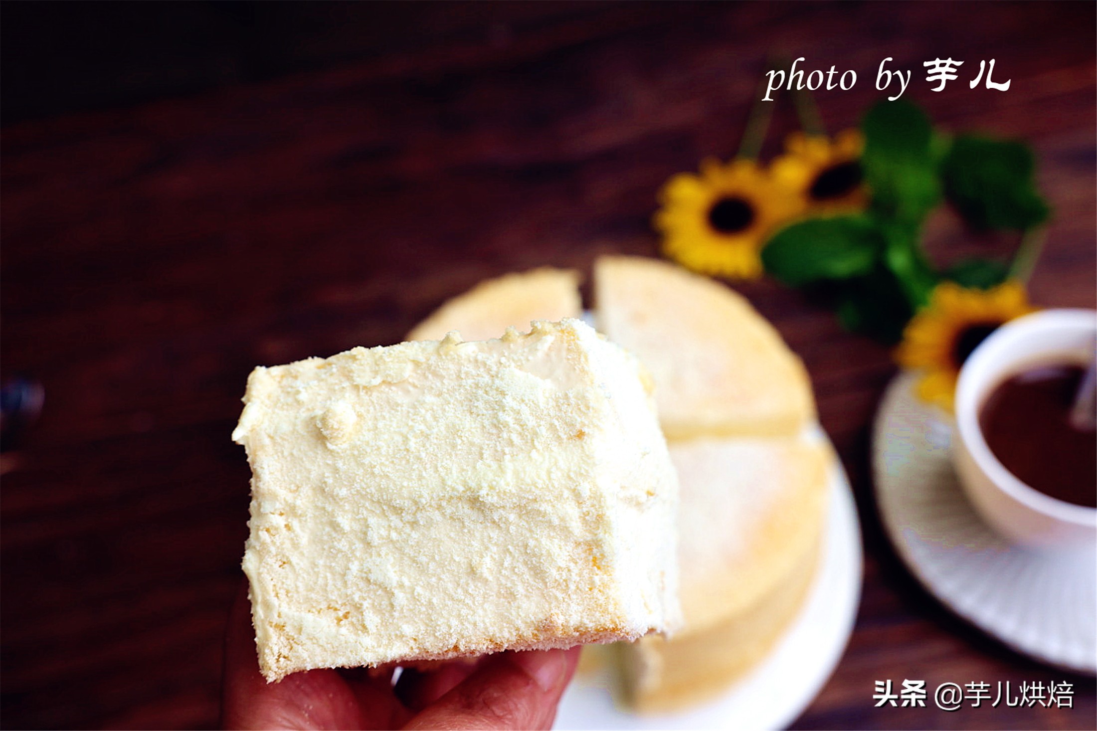 手把手教你做夏日网红单品，日式冰乳酪戚风蛋糕，冰凉轻甜好滋味