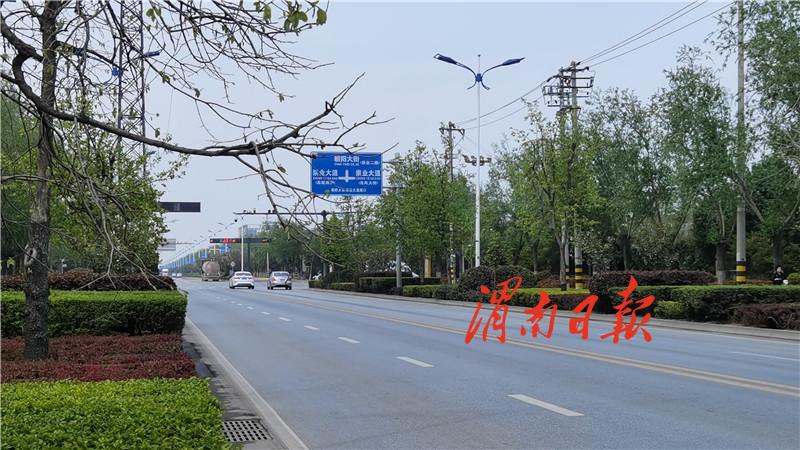 渭南高新區崇業路南延段計劃6月底建成