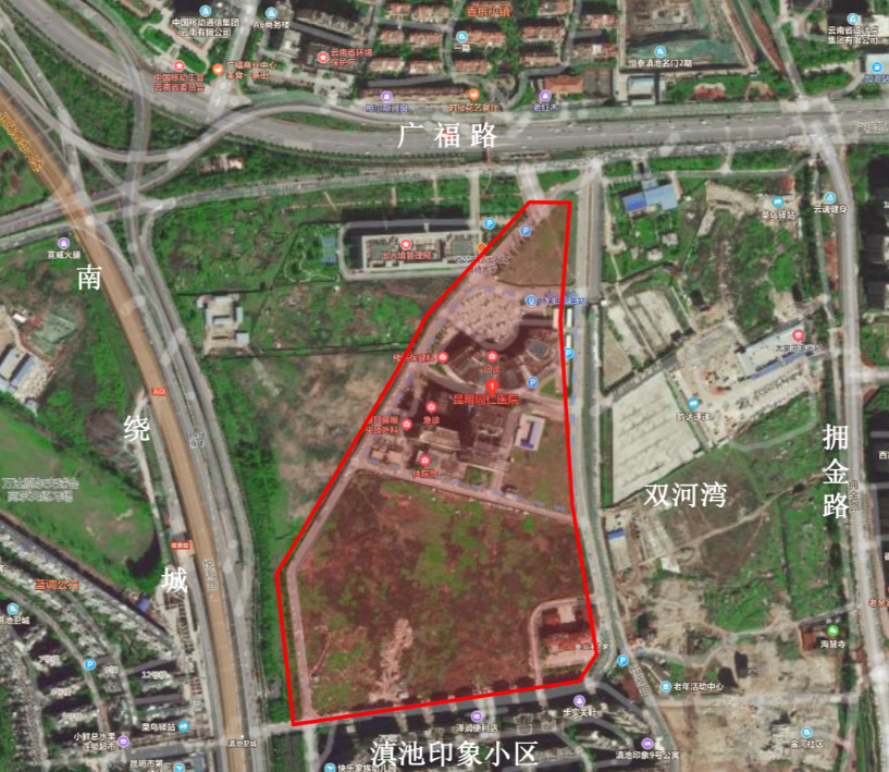 昆明南市区最大医院要新建三栋楼，床位总数将破千