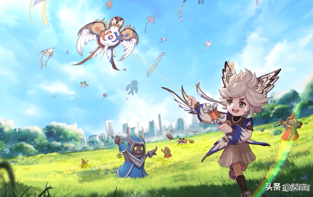 Wang Zherong boasts the government announces Yuan Fangxin skin, flying kite explore spring the design is previewed, it is completely almost reputably