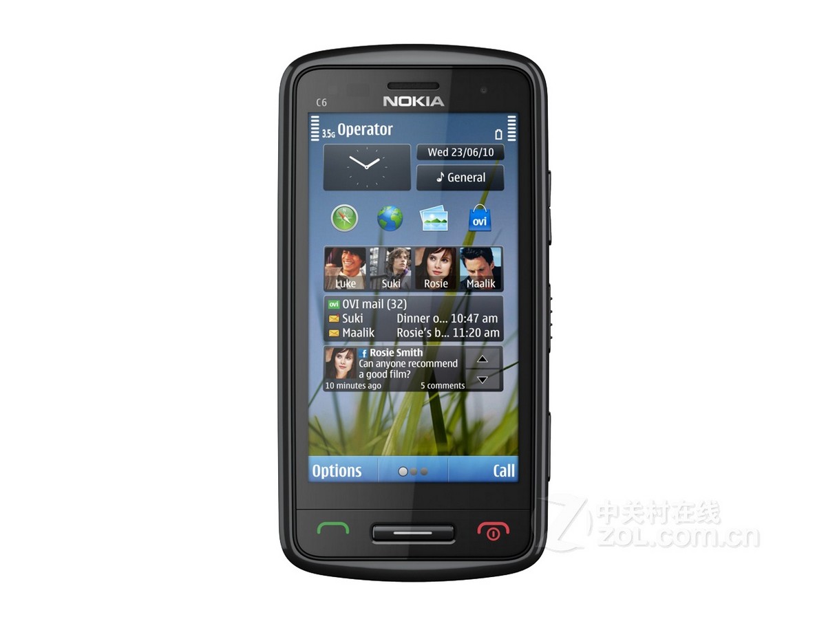 Nokia智能机有史以来很經典的一部手机c6-01