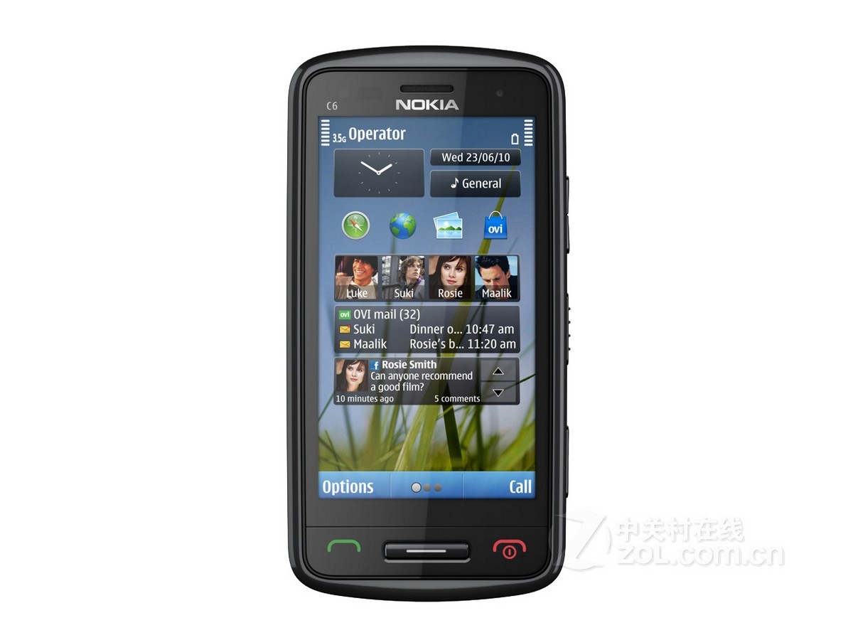 Nokia智能機有史以來很經典的一部手機c6-01