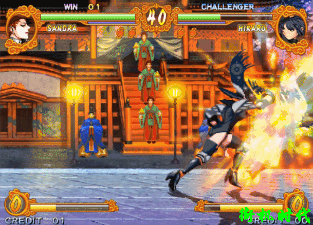 街机《豪血寺一族》让人亢奋的变身，烈火奶奶瞬间变成高贵女骑士