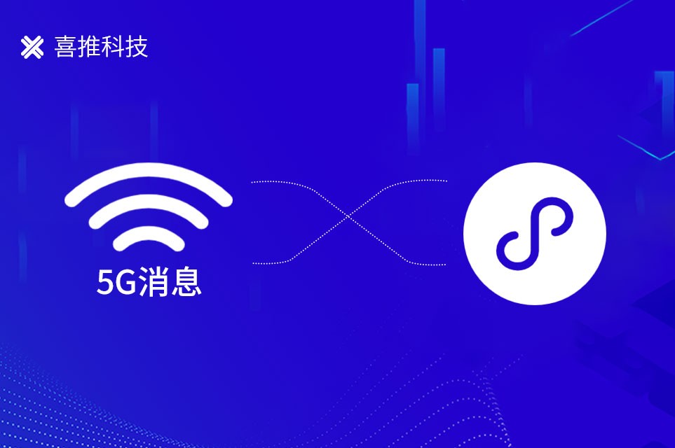 喜推5G消息与小程序打通，赋予企业全链路营销能力