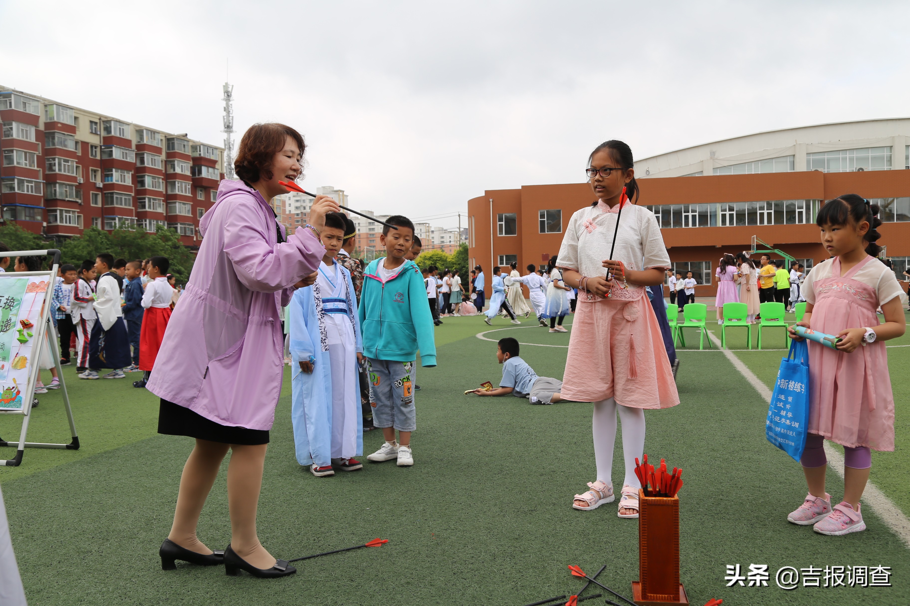 长春市二道区实验小学怎么样?端午雅集活动真别致(图3)