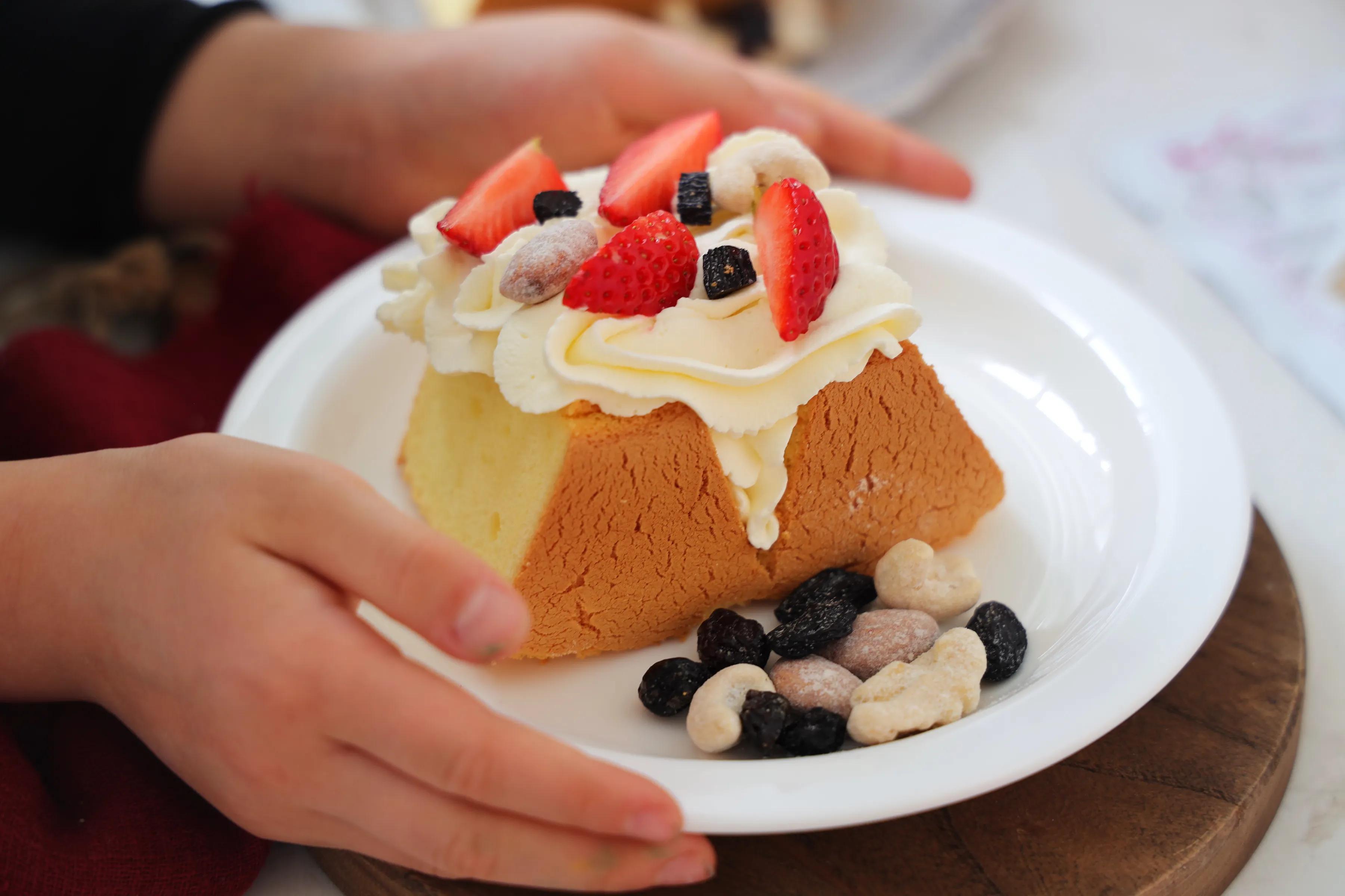 蛋糕別出去買，學會它孩子再也不去外面買了，棉花般柔軟入口即化