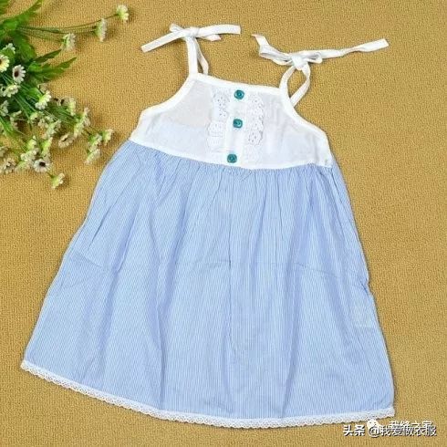 夏季漂亮的女宝宝的小裙子，宝妈们都来做一条