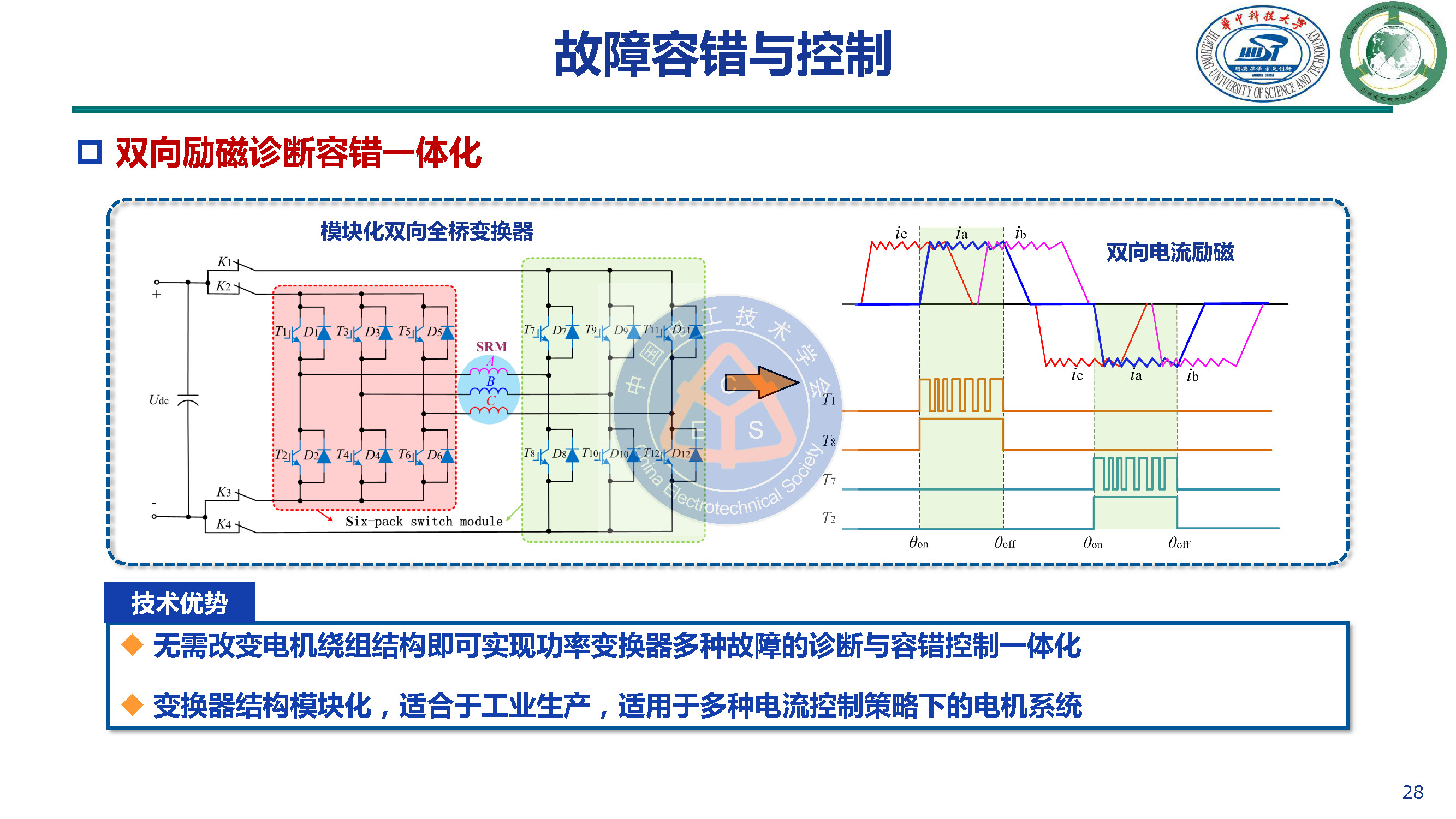 华中科技大学甘醇教授：新型开关磁阻电机驱动与控制系统