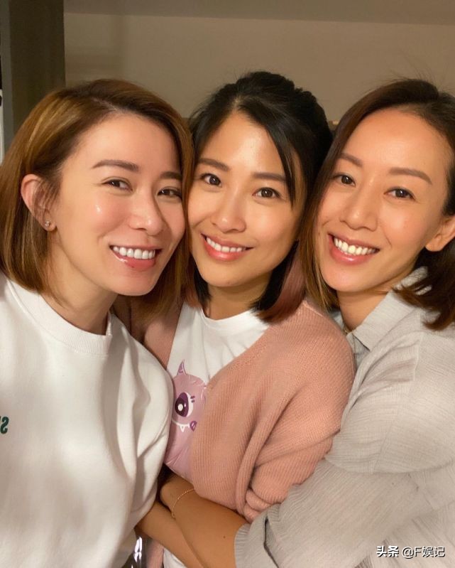 佘詩曼湯盈盈等TVB七魔女齊聚為梁靖琪慶生還有老公恩愛相陪