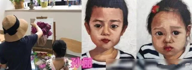 杨紫,Baby,杨幂画画,看到她的作品:一位被演