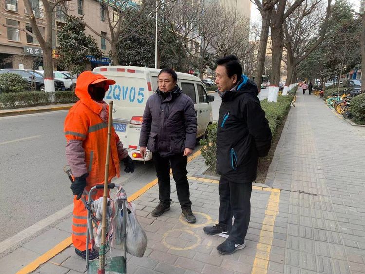 紧绷“安全弦”——经发保洁开展元旦节前安全生产大检查