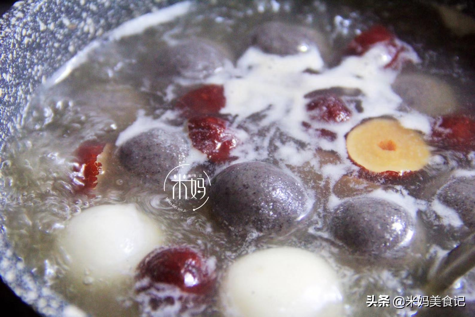 图片[12]-核桃芝麻黑豆汤圆做法步骤图 香甜软糯特好吃-起舞食谱网
