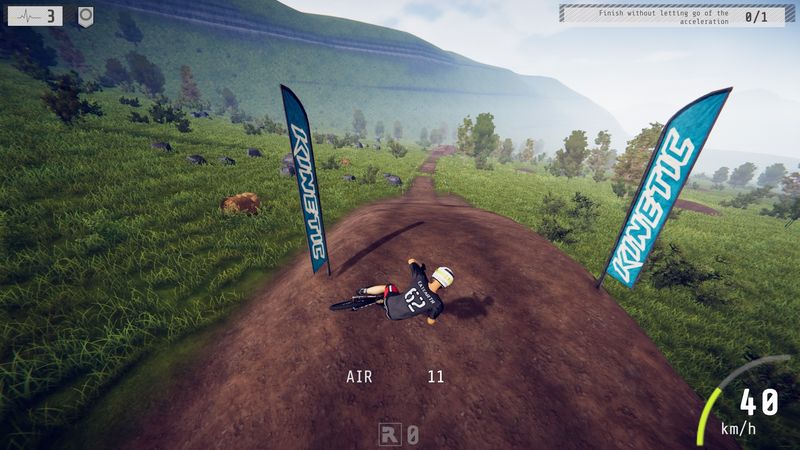 《下坡竞速王者》评测：简单利落的自行车越野游戏