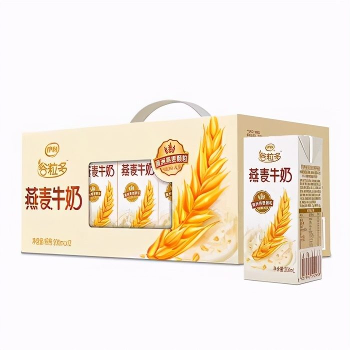 很多人是被"奶"字带跑偏的,毕竟"燕麦牛奶"这款产品蒙牛早就有了,在