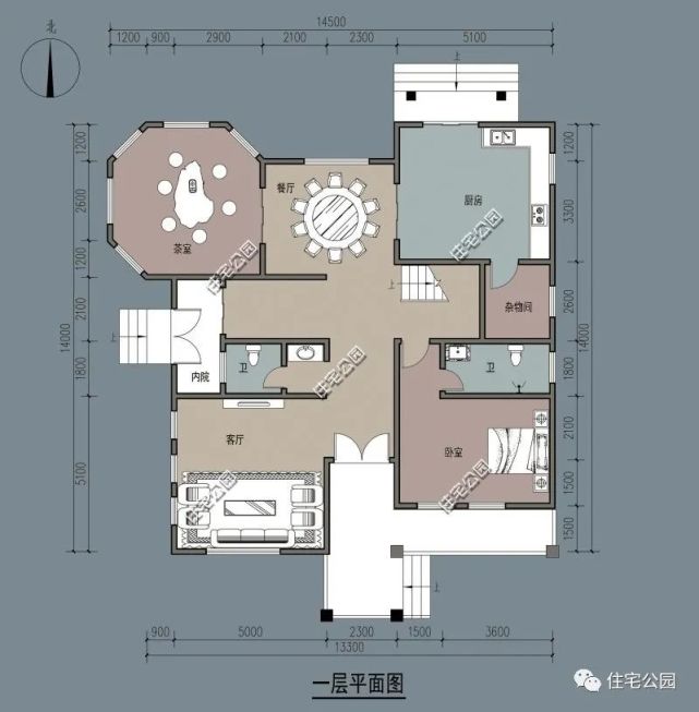 精选图库：20套农村美式风格户型图