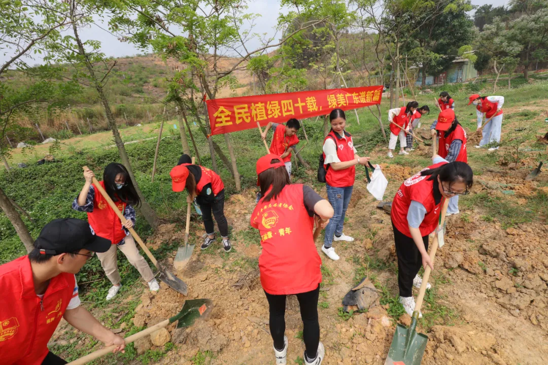 奥运冠军携网友一起植树！第三届网友植树节在盈香顺利举行