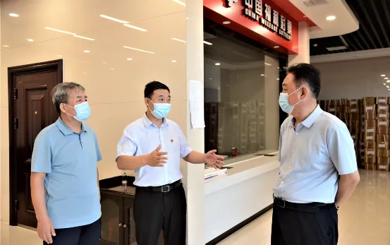 省福彩中心领导莅临临汾市福彩中心工作调研