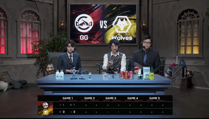 第五人格2021IVL夏季赛总决赛 GG vs Wolves 第一局