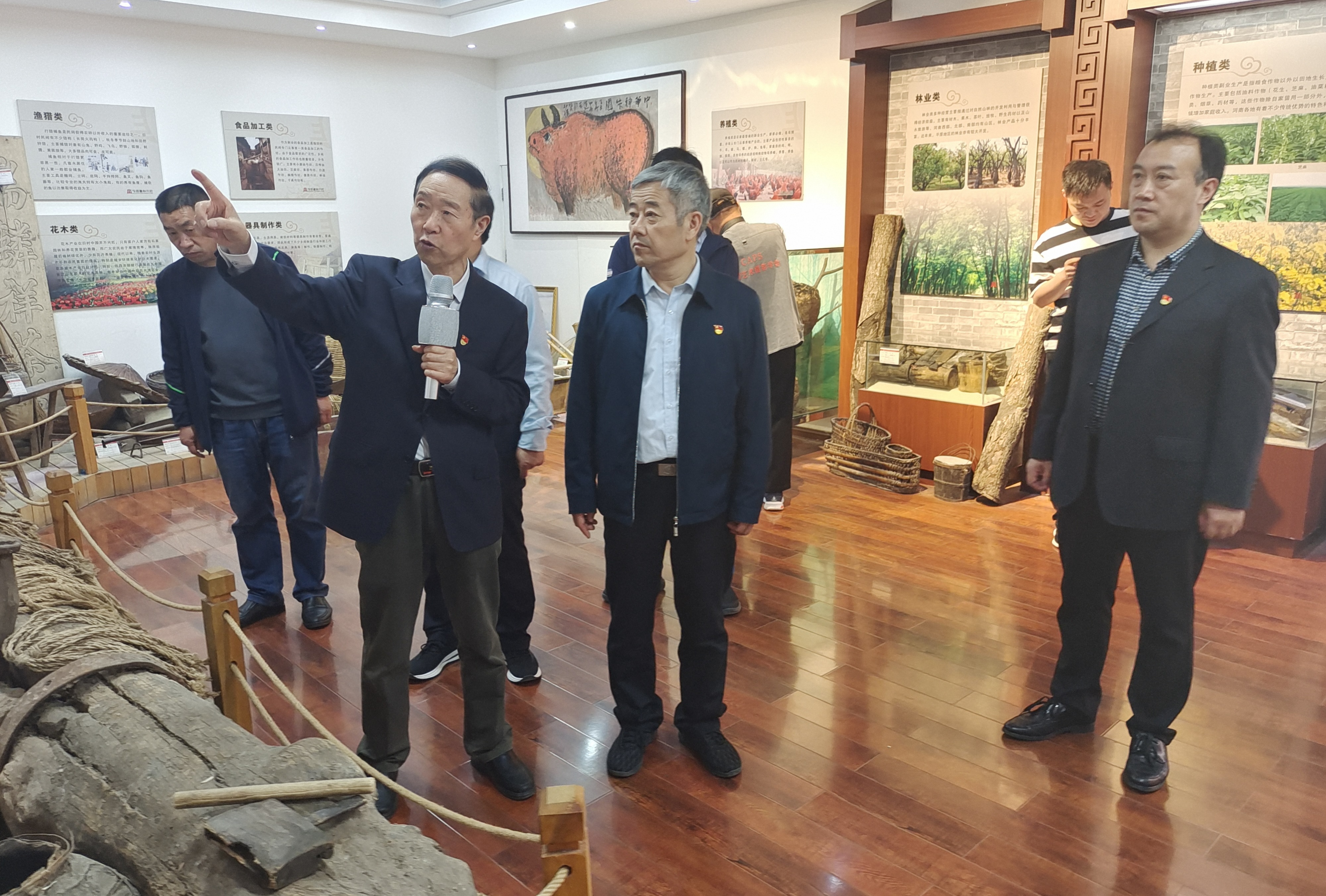 中原农耕文化博物馆举行“奋斗百年·农耕嬗变”主题展览启动仪式