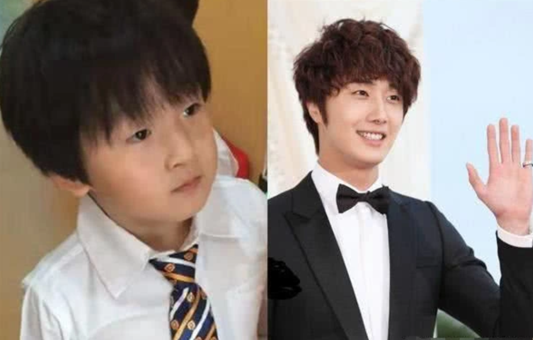 有种开脱式长大叫邹市明儿子，儿时呆萌可爱，