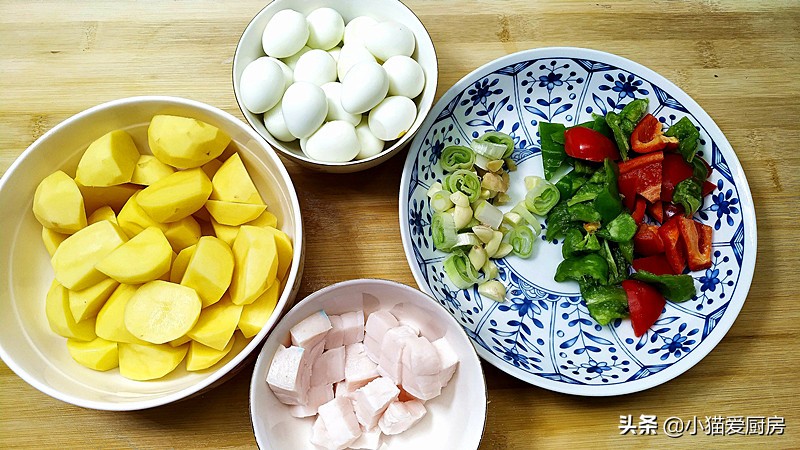 图片[5]-【鹌鹑蛋烧土豆】做法步骤图 鹌鹑蛋和土豆都好吃 汤汁泡饭更-起舞食谱网