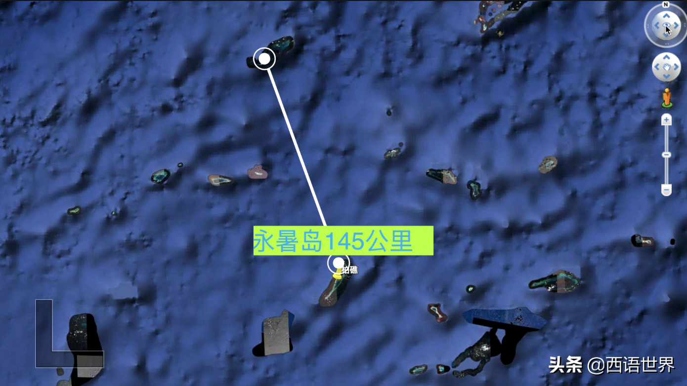 中国南沙群岛第一大礁：柏礁，可建超大的海上