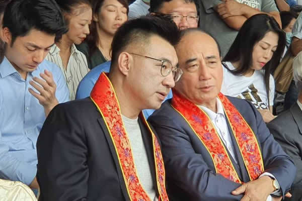 王金平誇江啟臣：國民黨當反對黨愈來愈有模樣