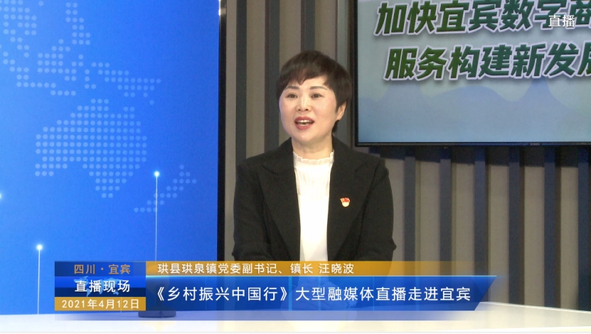 乡村振兴中国行大型融媒体直播走进宜宾