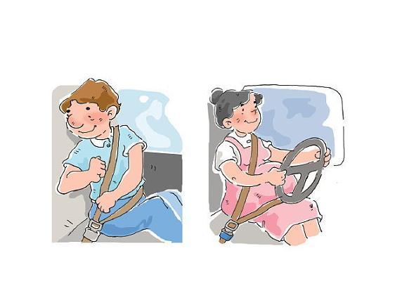 6月1日以后，后排不系安全带当心罚款200元