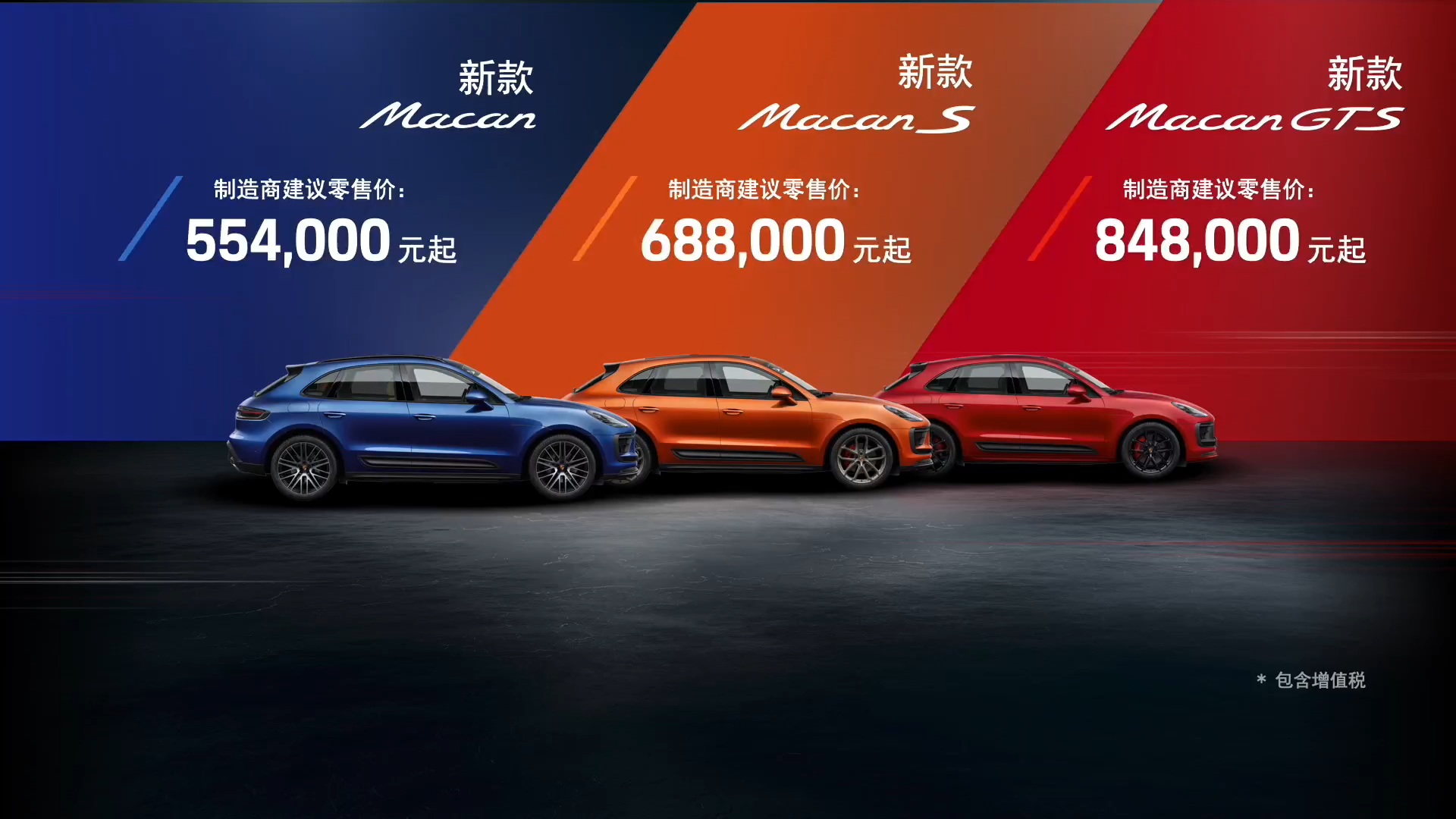 加量又加价，新款保时捷Macan售价公布55.4~84.8万元