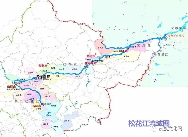 松花江是吉林城的母亲河
