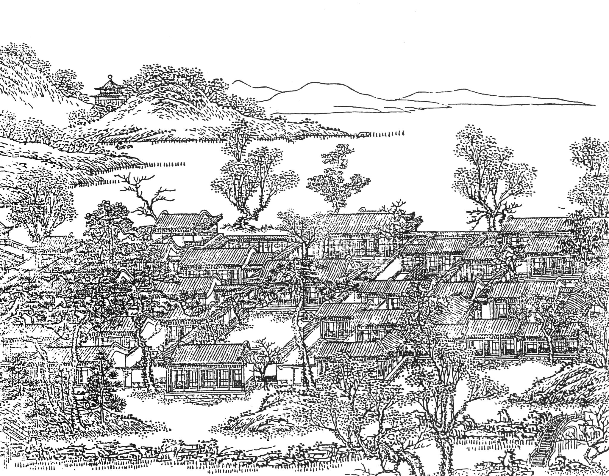 圆明园中的九洲清晏，在雍正时期成为了帝后的私人寝宫