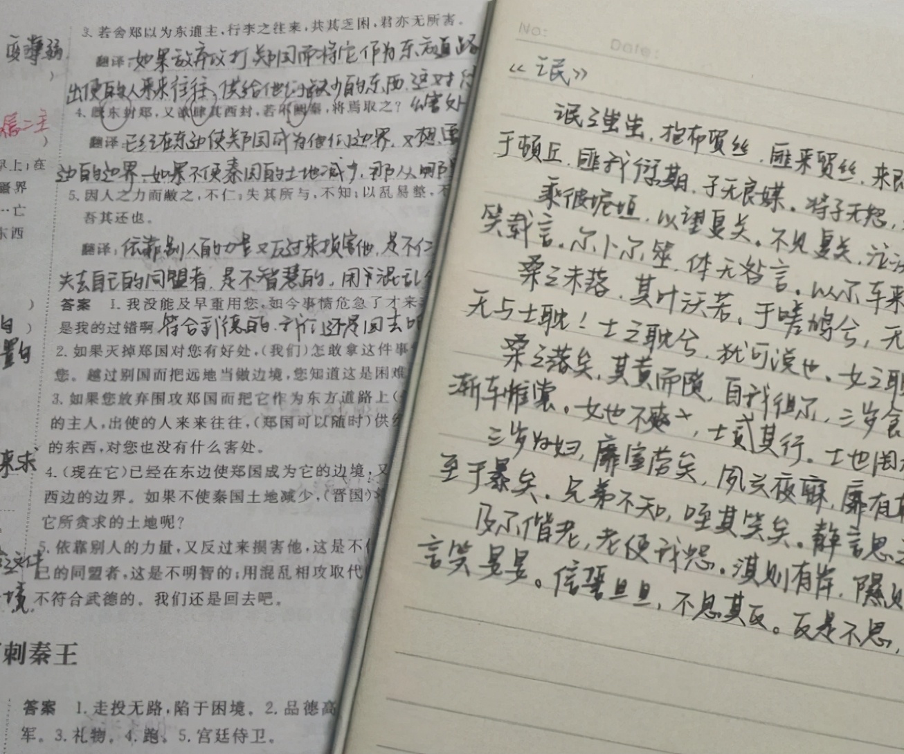 学霸赵今麦课堂笔记曝光，字迹不输印刷体，难