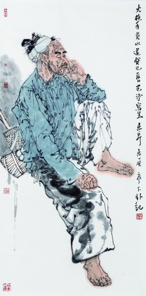 飘逸灵动，独具风神——著名画家徐惠泉的水墨人物画