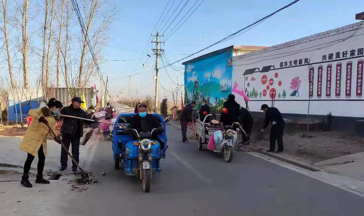 邯鄲磁縣：城鄉環境齊整治 干干凈凈過春節