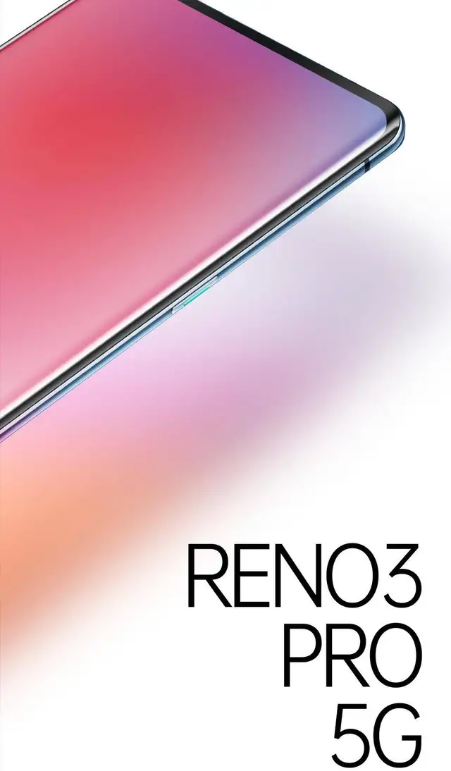OPPO Reno3 Pro全新外型视頻曝出！不但纤薄并且长相极高