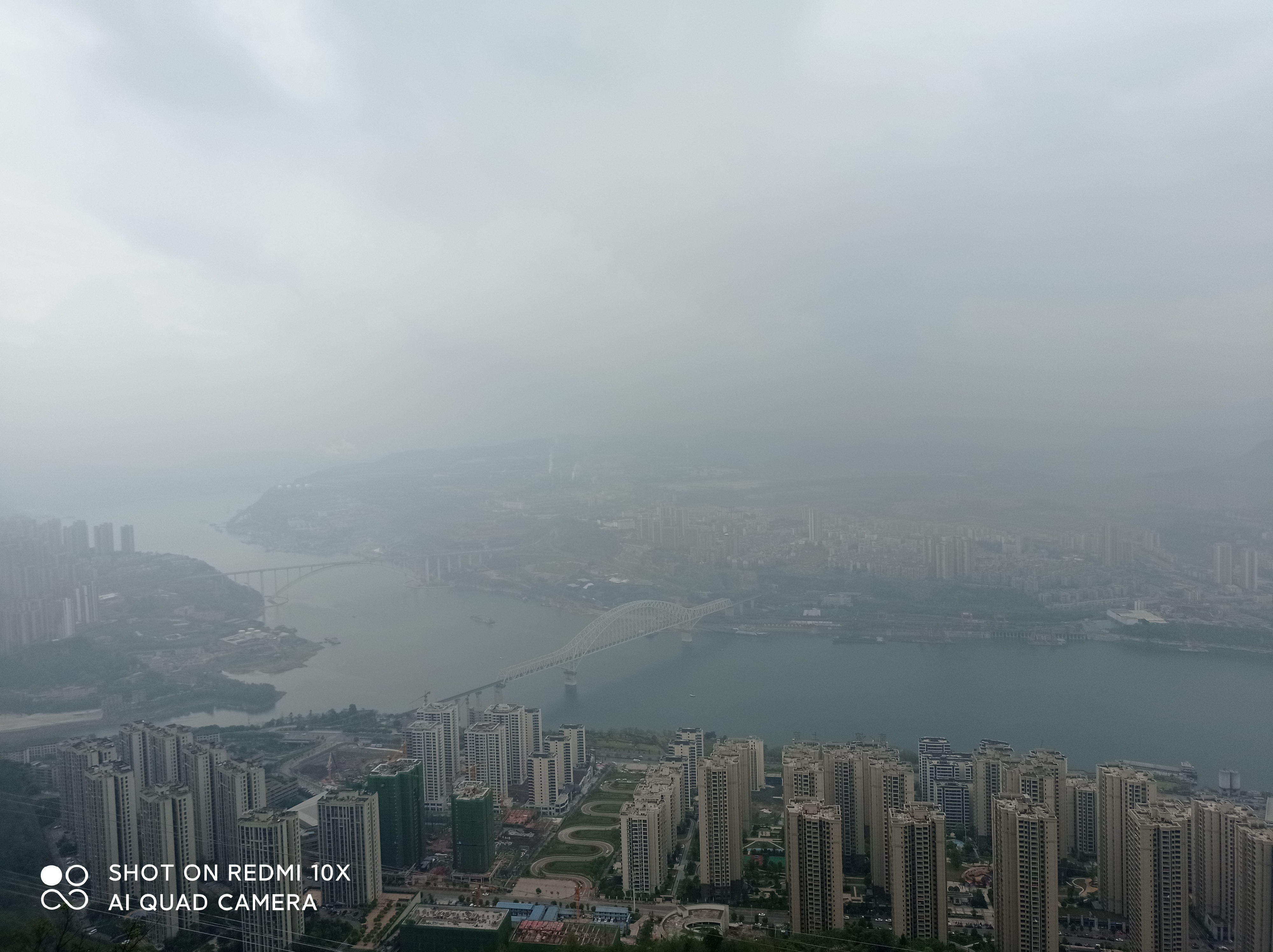 万州机场山头有一景可以俯瞰万州，很多人不知道！龙冠自然风景区