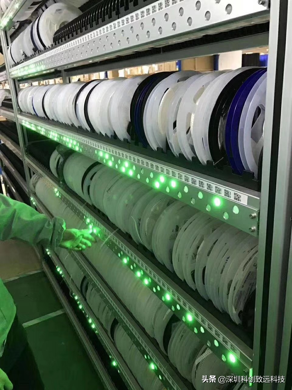 科创致远仓库灯光分拣系统智能分拣系统提高企业仓库效率和准确率